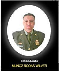Fotografía del Señor It. Muñoz Rodas Wilver quien falleció en cumplimiento de su deber.