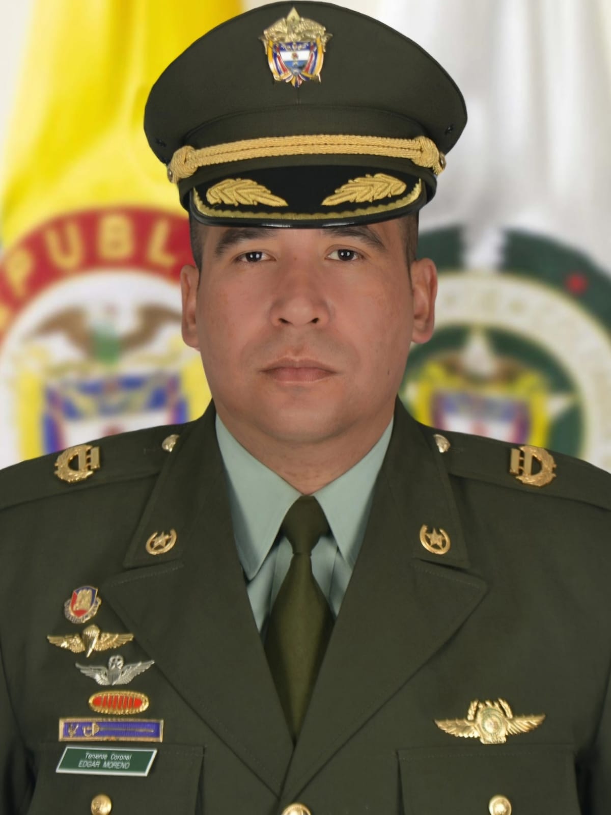 Teniente Coronel Edgar Moreno Ossa