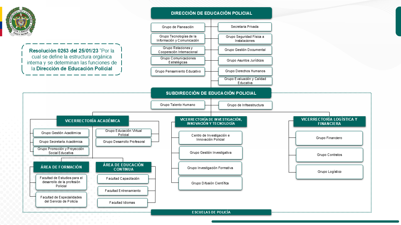 Organigrama DIEPO