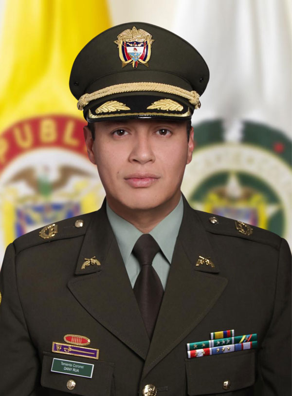 Tc Dany Alberto Rua Morales, jefe OFTIC