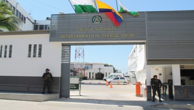 Banner Comando Departamento de Policía Sucre 