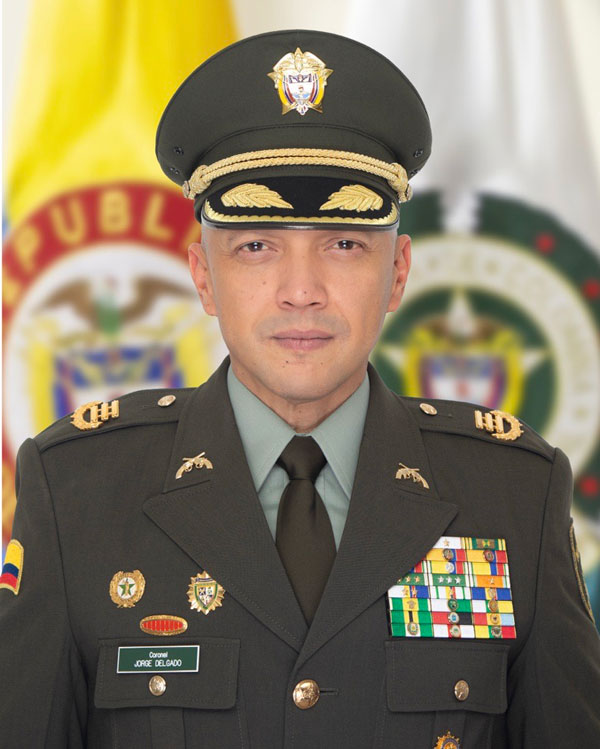 Coronel Jorge Alberto Delgado Montoya, Jefe Comunicaciones Estratégicas