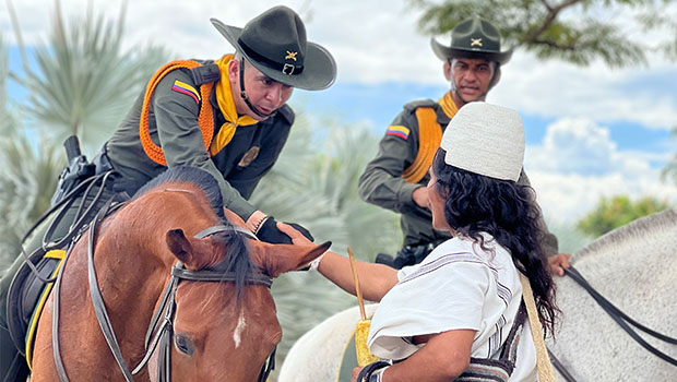 Respeto y armonía entre la Policía y comunidades indígenas