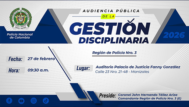 Audiencia Pública de La Gestión Disciplinaria Región 3