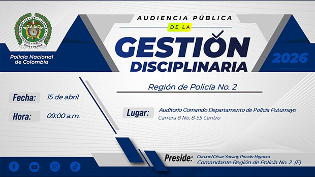 Audiencia Pública de la Gestión Disciplinaria Región 2