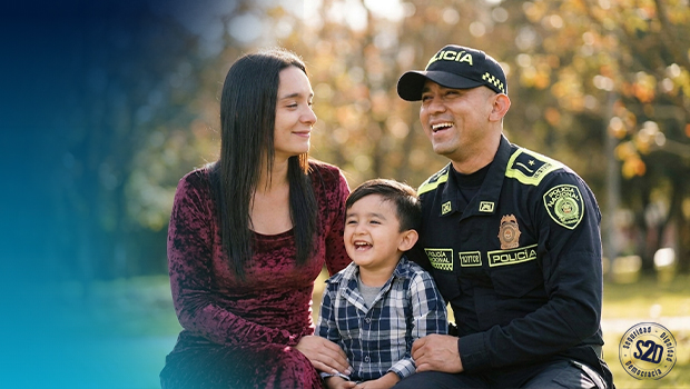 Familia de un policía