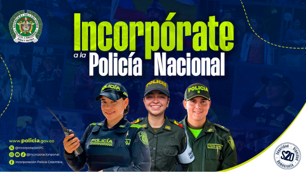 Incorpórate a la Policía Nacional  