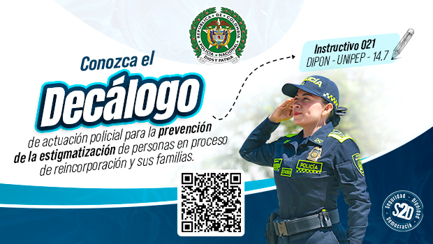 Dec&aacute;logo para la prevenci&oacute;n de la estigmatizaci&oacute;n