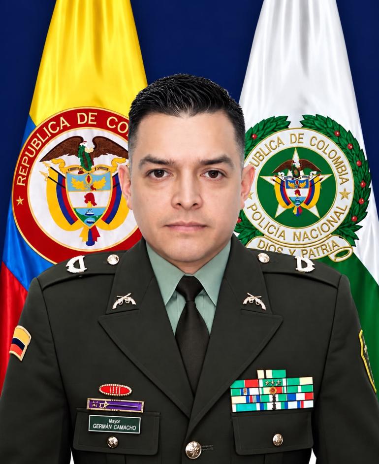 Mayor Germán Yesid Camacho Molina
