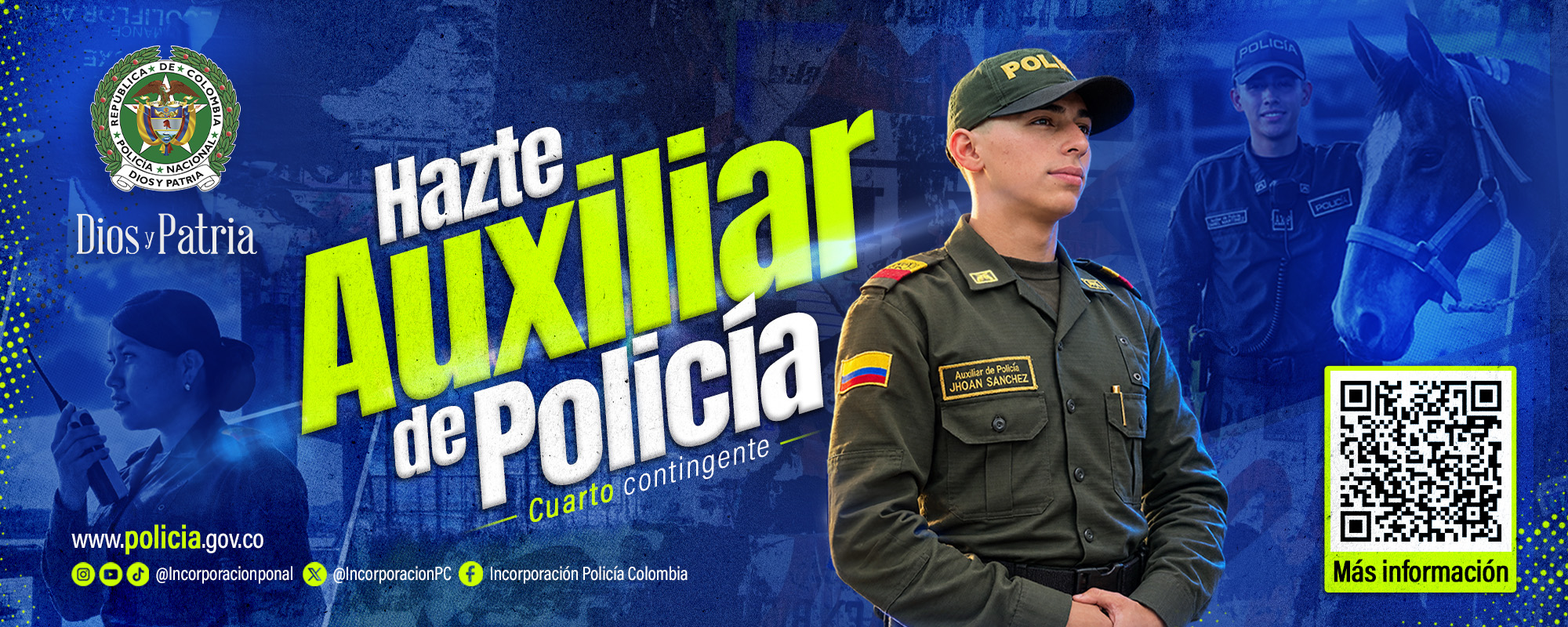 Convocatoria Auxiliar de Policía Cuarto Contingente