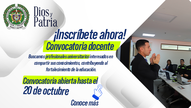 Banner convocatoria docente ESPOL 2026 II, inscríbete ya