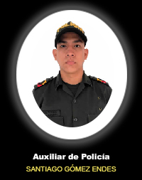 Auxiliar de Policía SANTIAGO GÓMEZ ENDES