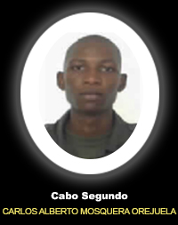 Cabo segundo CARLOS ALBERTO MOSQUERA OREJUELA