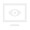icono con forma de pantalla de computador