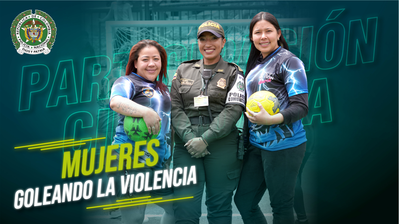 Mujeres goleando la violencia Mujeres goleando la violencia