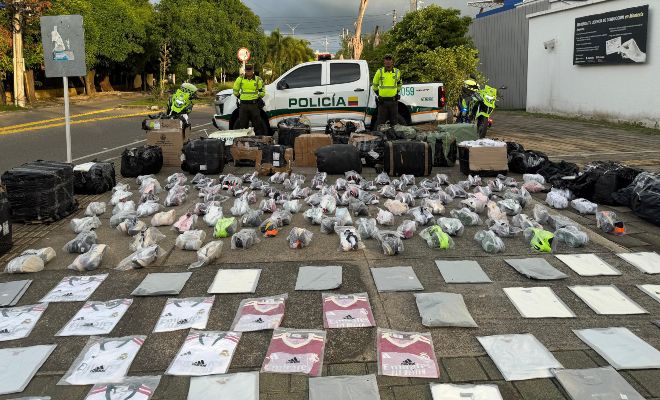 Cargamento de mercancía de contrabando en Montería