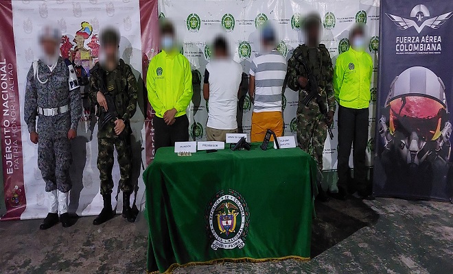 Capturados en zona no municipalizada del Amazonas