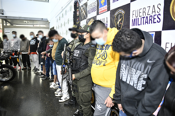 Contundente acción operativa contra el crimen organizado en Itagüí  