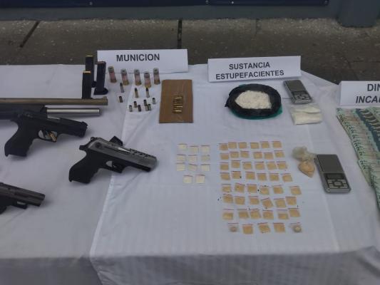 Material incautado