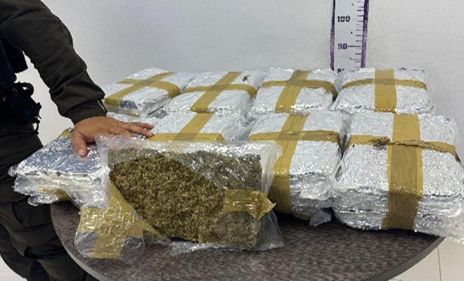20 kilos de marihuana fueron incautados por la Policía Nacional en Villavicencio