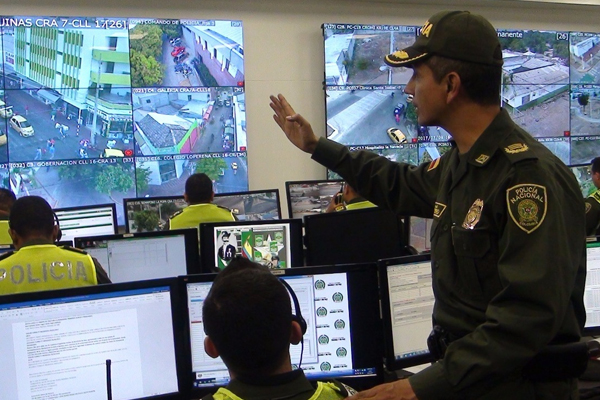 Monitoreo constante de las más de 390 cámaras