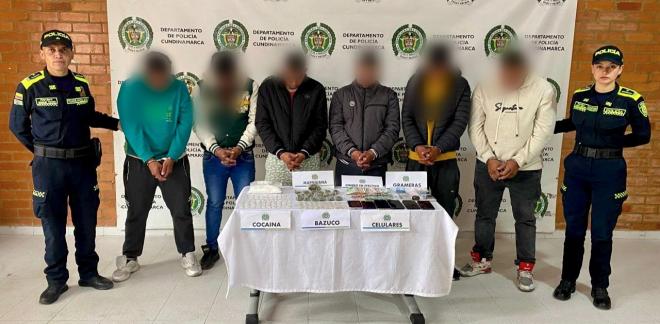 Desarticulados "Los del Parche" en Ubaté: Seis de sus integrantes fueron capturados Seguros, cercanos y presentes.