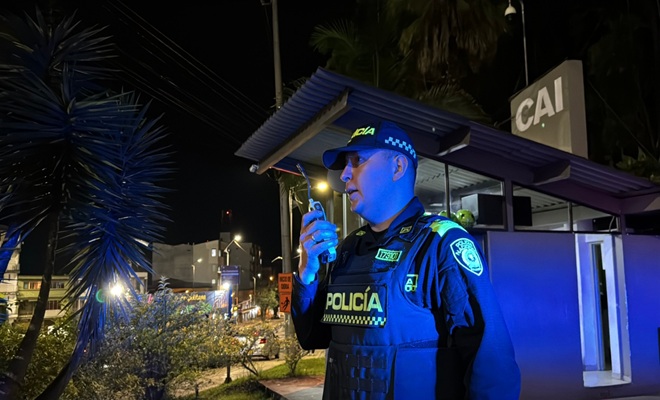 un policía, un caí 