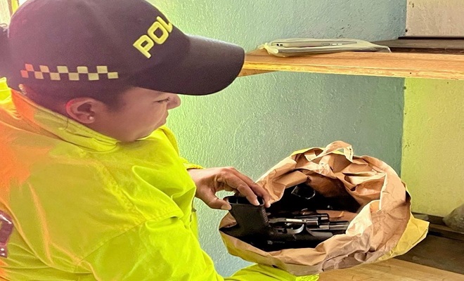 Armas incautadas