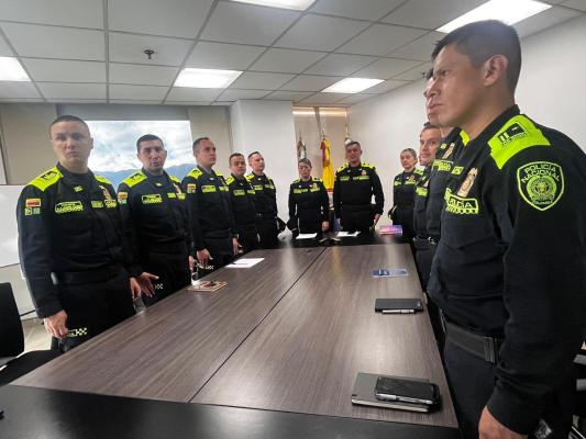 Policías seleccionados en la Especialización