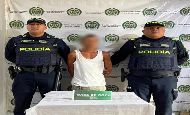 Policía Nacional capturó a dos personas por tráfico de estupefacientes en Luruaco y Baranoa, Atlántico