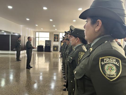 Comisión India policía Colombia