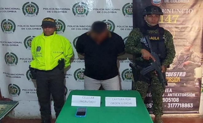 Capturado alias “Eliezer”, cabecilla financiero de la subestructura multicrimen Nicolás Antonio Urango Reyes, " Clan del golfo" en Bolívar