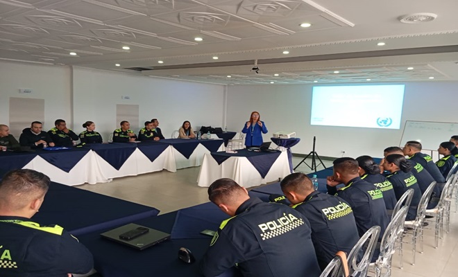 Capacitación uniformados de la UNIPEP