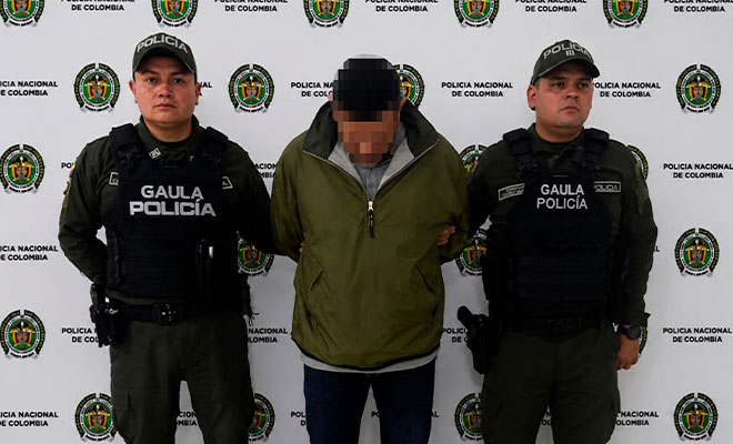 Capturado integrante grupo delincuencial La Inmaculada