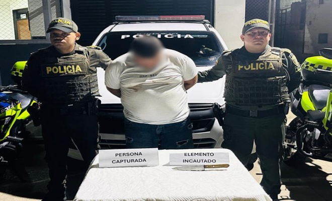 Capturado un hombre tras riña en San Martín, Cesar