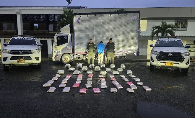 Capturado con 100 kilogramos de marihuana