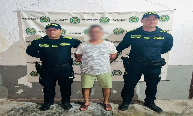 Capturado en Gamarra un hombre requerido por acceso carnal violento y actos sexuales con menor de 14 años