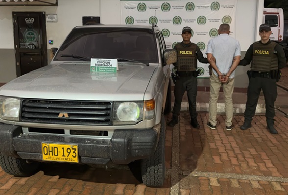 Capturado por el delito de receptación en San José del Guaviare 