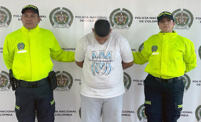 Dos policías y un integrante de una presunta red sicarial de Villavicencio