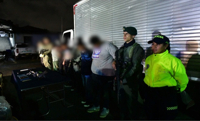 Capturados por trafico fabricación o porte de estupefacientes