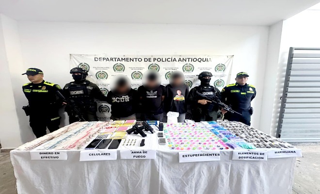 Capturados integrantes del EGC en Antioquia