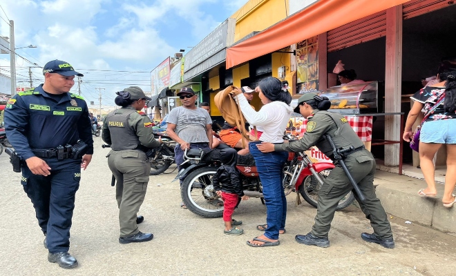 Ciénaga de Oro bajo vigilancia estricta | Policía Nacional de Colombia