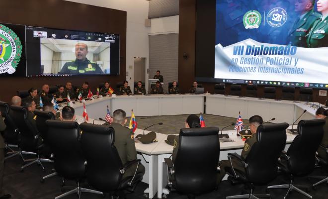 18 funcionarios inician este evento académico VII Diplomado de Gestión Policial