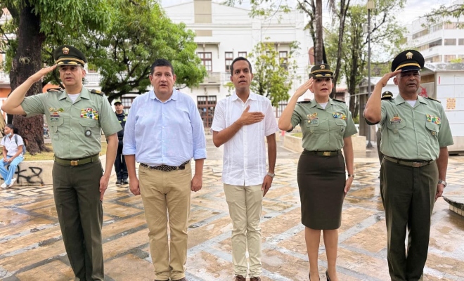 La Policía Metropolitana de San Jerónimo de Montería conmemoró 12 años de servicio institucional