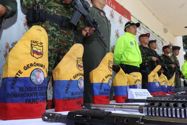 En una operación conjunta entre la Policía del Tolima, el Ejército Nacional y la Fuerza Aérea Colombiana