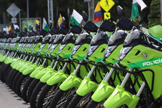 Entrega motocicletas