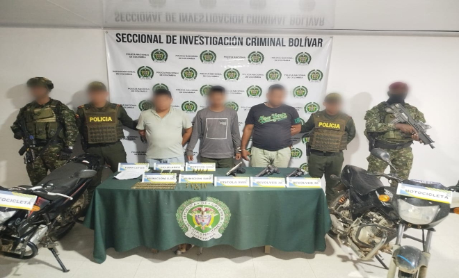 Finalmente, los capturados fueron dejados a disposición de la fiscalía general  (1)