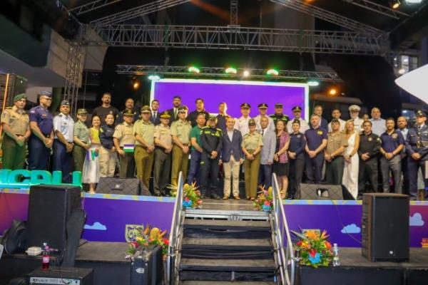 Funcionarios de la Policía Nacional de Colombia y representantes de cuerpos de policía de diferentes países participan en el III Encuentro de la Comunidad Internacional de Agregados y Oficiales de Enlace Acreditados en Colombia (CINAC)