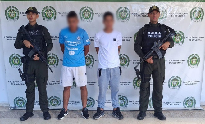 GAULA de la Policía captura a dos presuntos extorsionistas de la Segunda Marquetalia en el Huila