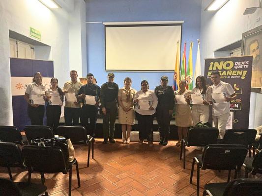 Personal de gerentes y directivos de hoteles en Cartagena recibe curso de antiextorsión
